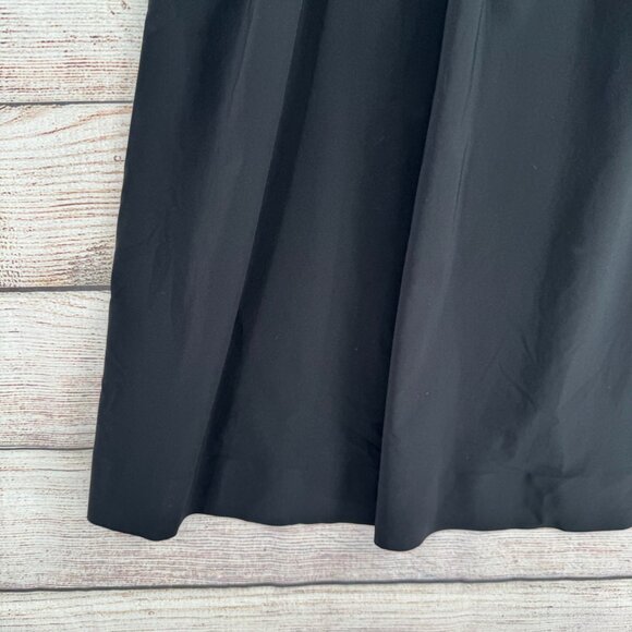 Athleta Arrival Drawstring Midi‎ Skirt Women's 22 Black Travel Stretch - Picture 7 of 12